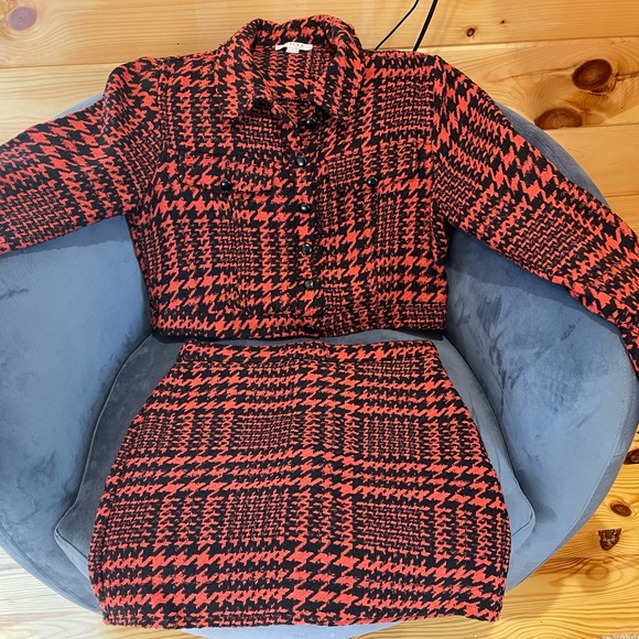 Tweed Houndstooth Matching Set - Picture 7 of 7